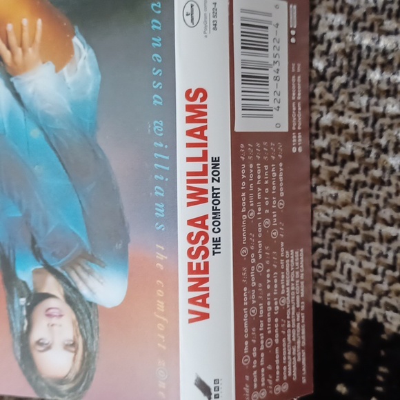 4/$30 Vanessa Williams - The Comfort Zone - Casette Tape - Picture 5 of 7